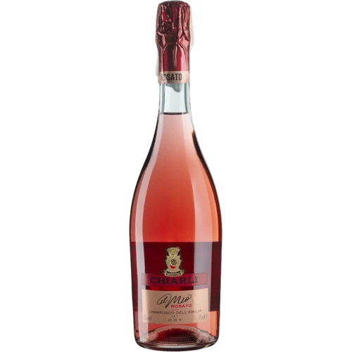Вино Chiarli Lambrusco dell' Emilia Rosato 2021 рожеве сухе ігристе 0.75 л (BWQ2703)