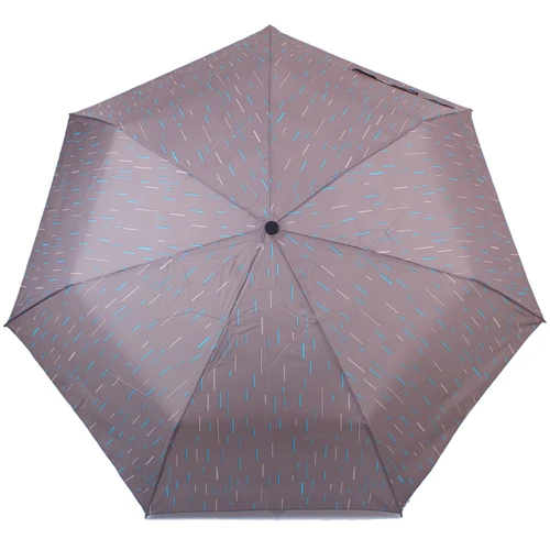 Зонт женский автомат Happy Rain серый (U46855-7)