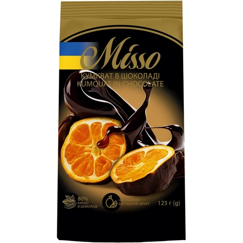 Кумкват Misso у шоколаді 125 г (4820232570562)