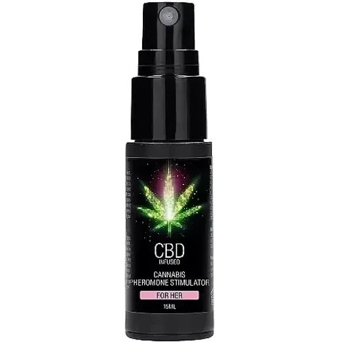Духи с феромонами для женщин Shots - CBD Cannabis Pheromone Stimulator For Her , 15 ml