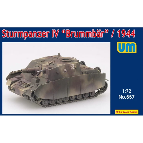 Німецька САУ UNIMODELS Штурмпанцер IV Брумбар 1944