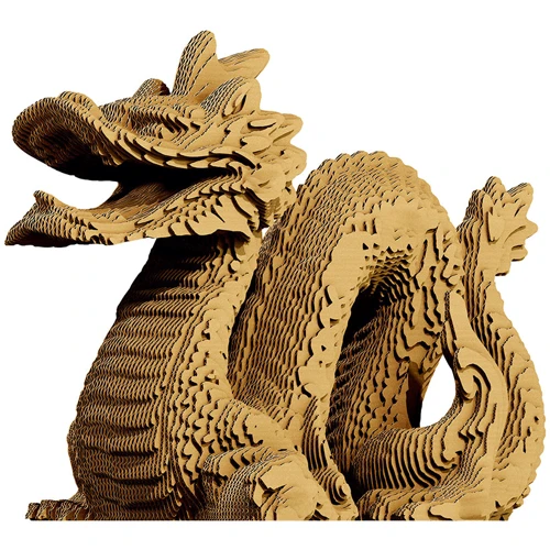 Картонный конструктор Cartonic 3D Puzzle DRAGON