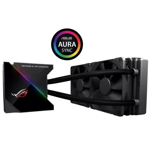 Кулер Asus ROG Ryujin 2x120mm Aura OLED (ROG-RYUJIN-240)