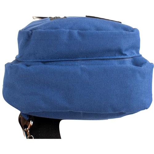 Мужская сумка-слинг DNK Leather синяя (DNK-JOKER-4-BAG-2): Материал Полиэстер
