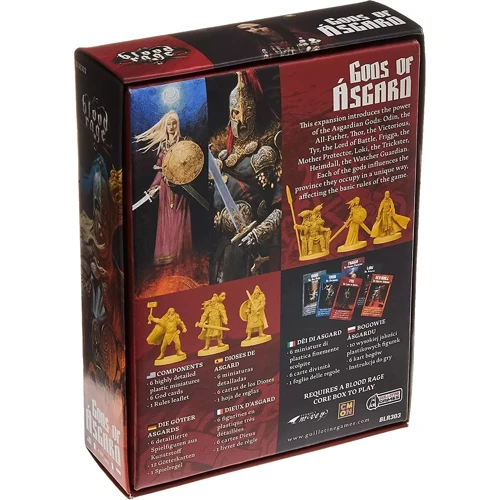 Настольная игра CMON Limited Blood Rage - Gods of Asgard EN НА АНГЛИЙСКОМ ЯЗЫКЕ: Вид стратегические
