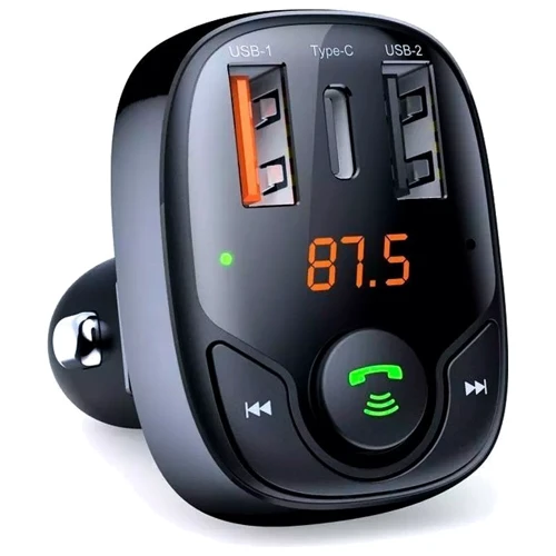 Автомобільний FM-трансмітер модулятор Proove FM Launcher Power PD-01 2USB+Type-C фото 2