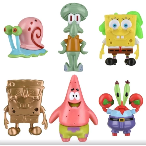 Игровая фигурка-сюрприз SpongeBob Slime Cube ( фигурка и слайм в ассортименте) (EU690200)