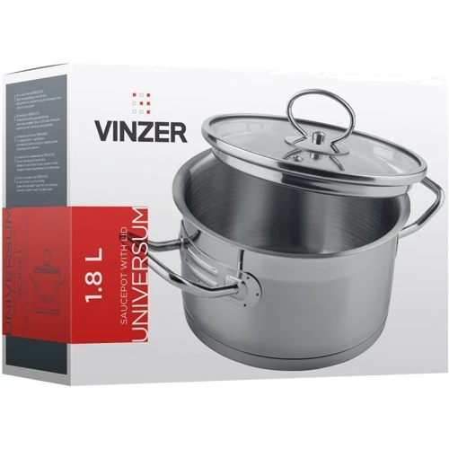 Кастрюля Vinzer Universum 16 см 1.8 л (50061): Объем, л 1.8