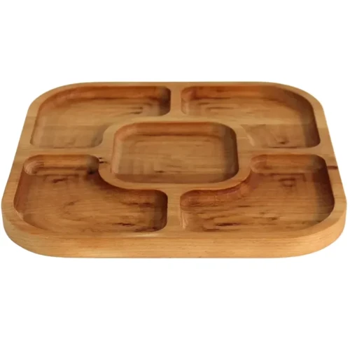 Мінажниця Brizoll Snack Quadro 28 см 5 секцій (MEN2-2828)