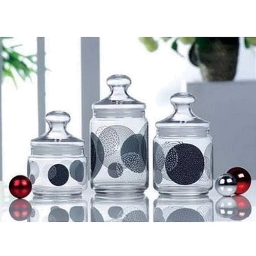Емкость для хранения Набор емкостей для хранения Luminarc Constellation Black Club H9959 (3 пр.)