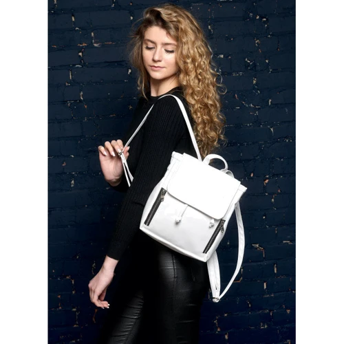 Женский рюкзак Sambag Loft MZS белый (22103008)