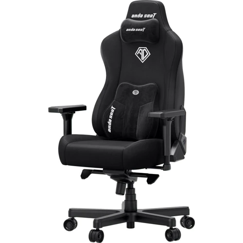 Кресло игровое Anda Seat Kaiser 3E XL Black Fabric (AD23YC-XL-09-B-CF-B01)