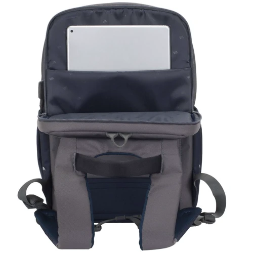 Сумка для ноутбуков RivaCase 17.3" 7777 Steel Blue/Grey фото 23