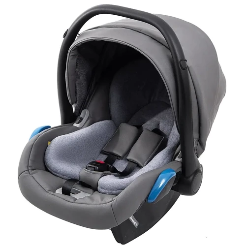 Автокресло Adamex Kite Кожа 100% SA-4 Темно-серый (625980: Материалы обшивки текстиль, экокожа