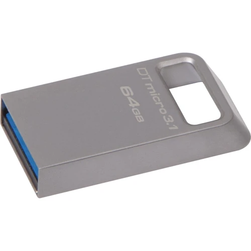 USB-флешка Kingston 64GB DataTraveler Micro C3 USB 3.1 Metal (DTMC3/64GB) фото 5