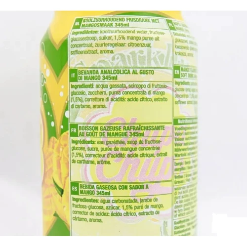 Напиток газированный Chupa Chups Mango Flavour 345 ml