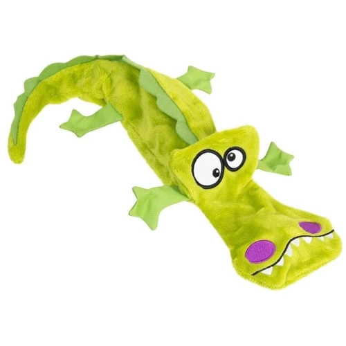 Игрушка для собак GiGwi Plush Крокодил с 4-мя пищалками плюш 38 см (75021)