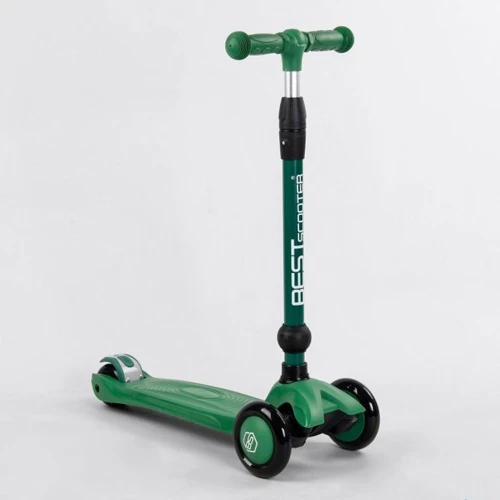Самокат-беговел Best Scooter 3 в 1 зеленый (BS-78812): Количество колес 3
