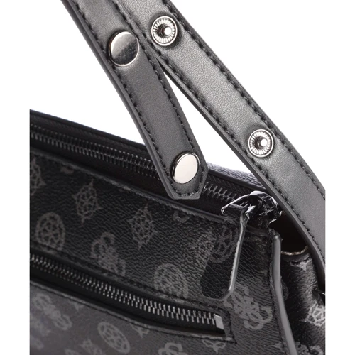 Женская сумка через плечо Guess Hensely Logo Top Zip Shldr Bag темно-серая (HWPM8378180-CMT): Тип Сумки