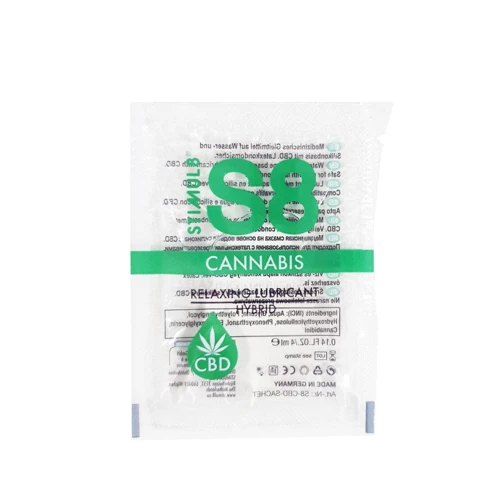 Лубрикант гибридный с расслабляющим эффектом Stimul8 Cannabis Relaxing Lubrikant, 4 мл