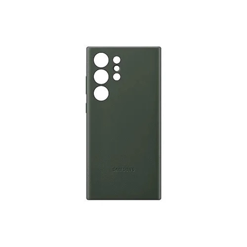 Чохол для телефона Samsung Leather Case Green (EF-VS918LGEGRU) для Samsung S918 Galaxy S23 Ultra: Колір зелений