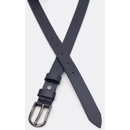 Женский ремень Borsa Leather синий (100v1genw34-navy): Пол Женский