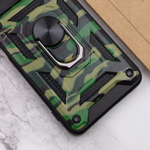 Чехол для телефонов Mobile Case Camshield Serge Ring Camo Army Green for Xiaomi Redmi 10: Материал TPU (термополиуретан) и поликарбонат