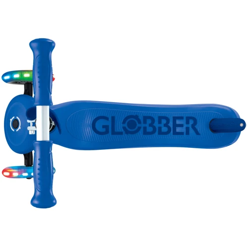 Самокат Globber серии GO UP SPORTY синий, до 20/50кг 1+, 3 колеса с подсветкой (452-600-4) фото 11