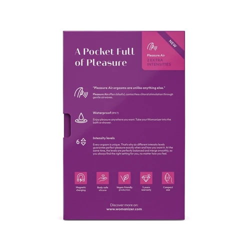 Вакуумный клиторальный стимулятор Womanizer Starlet 3 Violet