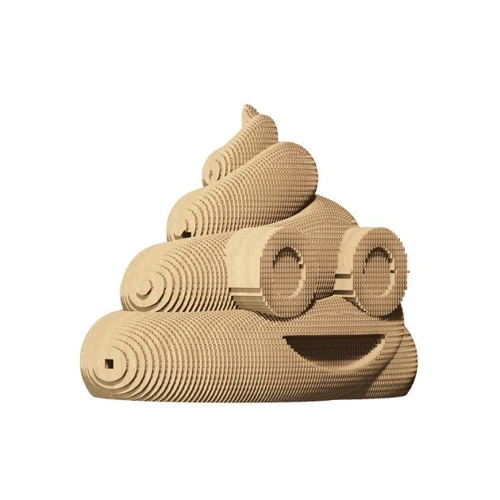 Картонный конструктор Cartonic 3D Puzzle POOP