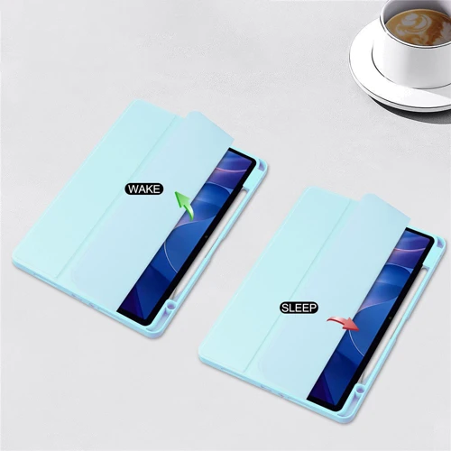 Аксесуар для планшетних ПК BeCover Soft Edge TPU з Pencil Mount Light Blue для Xiaomi Redmi Pad 2 (713661)