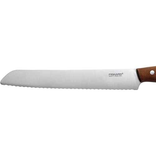 Ніж Fiskars Norr для хліба 21 см (1016480): Лезо нержавіюча сталь