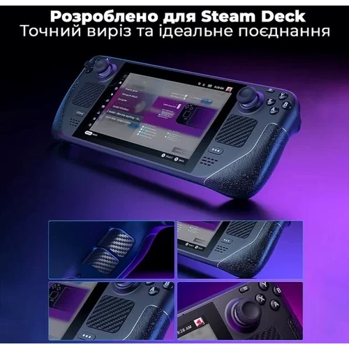 Аксесуар для приставки Jsaux Steam Deck GP0003 (6126755803409): Тип аксесуара Наклейки