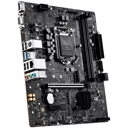 MSI H510M-A PRO: Разъемы на плате СОМ, USB 2.0, USB 3.2 Gen 1, SATA 3.0, M.2, PCI Express x1