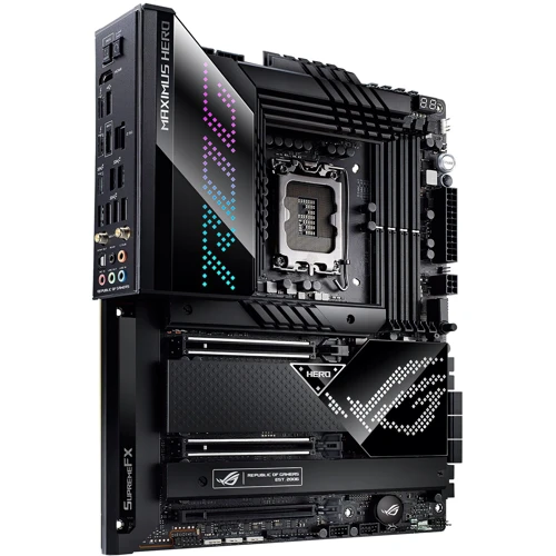 ASUS ROG MAXIMUS Z690 HERO: Разъемы на плате USB 3.2 Gen 1, SATA 3.0, M.2, USB Type-C, USB 2.0