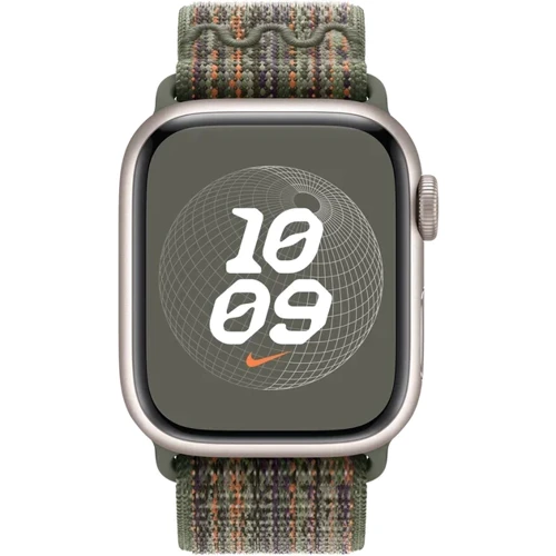 Apple 41mm Sequoia/Orange Nike Sport Loop (MTL33ZM/A): Сумісність Apple Watch 41mm, Apple Watch 38mm, Apple Watch 40mm