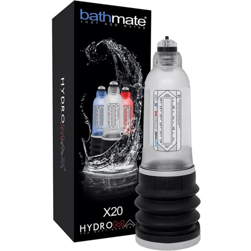 Гидропомпа для увеличения члена Bathmate Hydromax X20, прозрачный