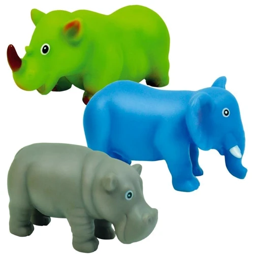 Животные-пищалки для ванной Африка (3 шт.), BeBeLino: Производитель Bebelino