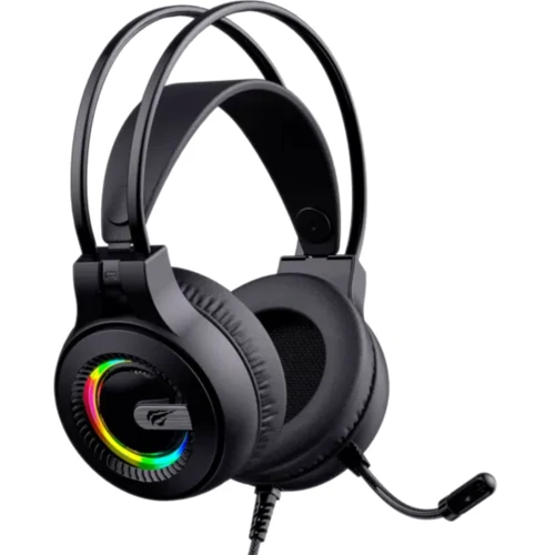 Наушники Havit HV-H2040d RGB Black: Тип крепления оголовные