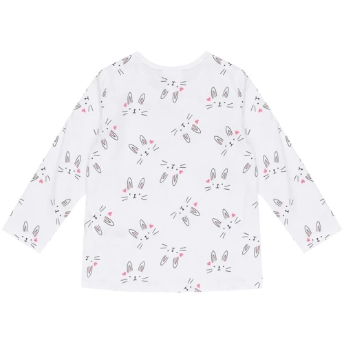 Лонгслів H & M 6620868 86 см білий: Стать дівчинка