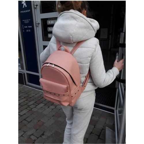 Женский рюкзак Sambag Dalii LB пудра (15351006): Тип ручки Короткая ручка, Плечевой ремень