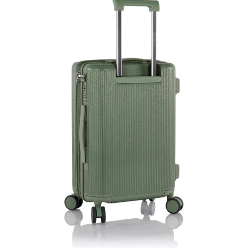 Чемодан Heys Earth Tones (S) Moss зеленый (10156-0145-21)/(10156-0145-S3): Тип ручки Телескопическая ручка, Короткая ручка