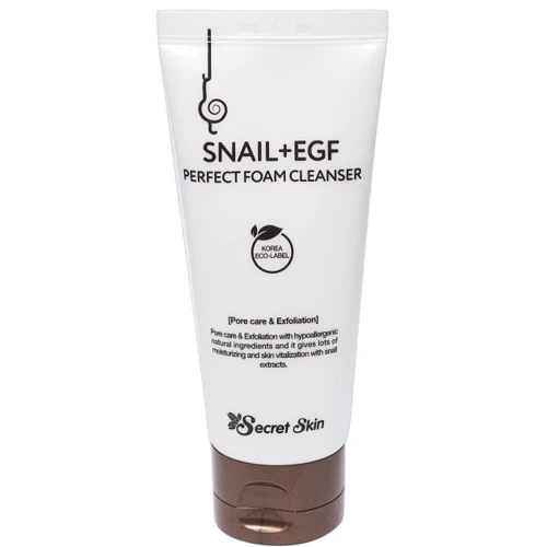 Secret Skin Snail + EGF Perfect Foam Cleanser Пінка для вмивання з муцином равлики 100 ml
