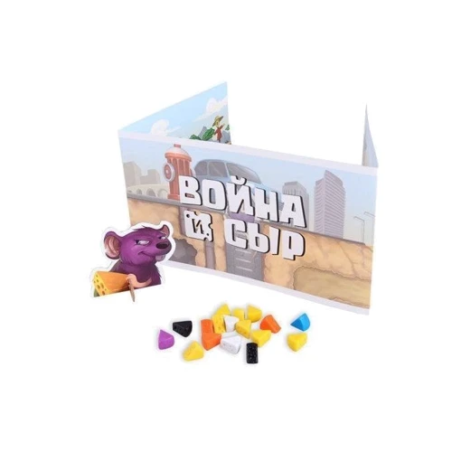 Настольная игра Стиль жизни Война и Сыр (Ratland): Возраст от 7-ти лет