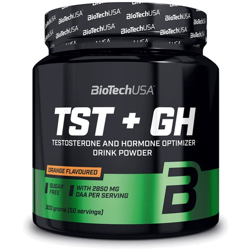 Бустер тестостерона BioTechUSA TST + GH 300 g /50 servings/ Orange