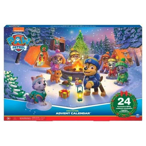 Щенячий патруль: адвент-календарь Paw Patrol Зимние щенки (SM16738): Серия Paw Patrol (Щенячий патруль)