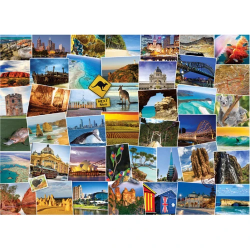 Пазл Eurographics Дорогами Австралии, 1000 элементов (6000-0753): Производитель EuroGraphics