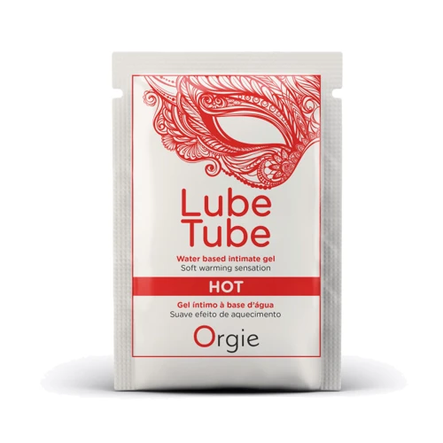 Пробник Лубрикант на водной основе Orgie Lube Tube Hot, 150 мл, с согревающим эффектом, без запаха: Для кого Унисекс