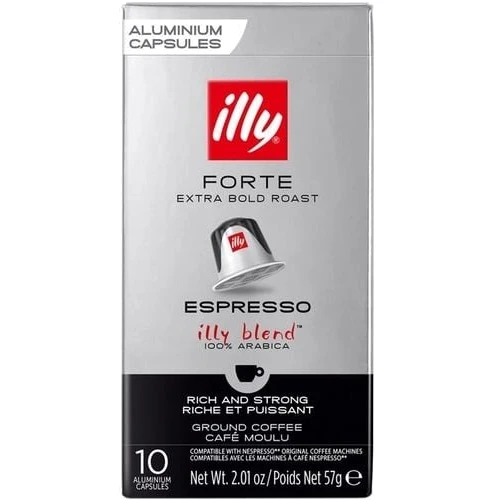 Кава в капсулах ILLY Espresso Forte шоубокс 100х5.7 г (08003753158570)