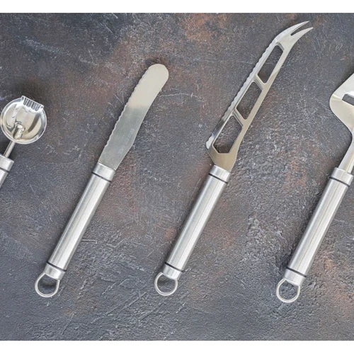 Нож для сыра з отверстиями Kitchen Craft PRO 26.5 см (KCPROCK): Длина ножа, см 26.5